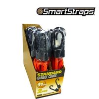 SmartStraps Standard Bungee Cord Orange 91cm - 2/Pack