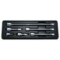 Ko-Ken 3/8" Drive Wobble Fix Extension Set (32 - 250mm), 6 Pieces