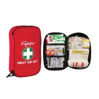 Trafalgar Vehicle Low Risk First Aid Kit (Soft Case) Red