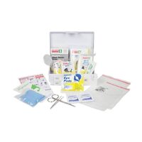 First Aiders Choice Vehicle & Low Risk First Aid Kit With Hard Case