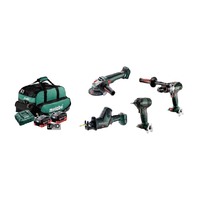 Metabo MET18BL4SB2HD5.5ER 5.5Ah Cordless Brushless 4 Piece Kit - AU68402850