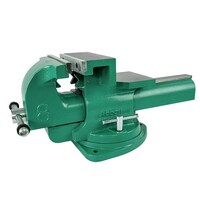 Abbott & Ashby 200mm Heavy Duty Bench Vice With 360 degree Swivel Base