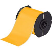 Brady B-569 Low-Halide Polyester Tape 101.6mm x 30.48m Yellow
