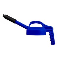 Lubemate Oil Can Stretch Spout Blue Lid - L-OC-USTLID