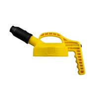 Lubemate Oil Can Stout Spout Yellow Lid - L-OC-YSHLID