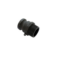 AAP Stainless Camlock Adapter Type-F x BSP Male - Polypropylene