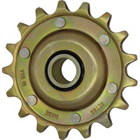 Aetna Single Pitch Idler Sprocket - Yellow Zinc Plated