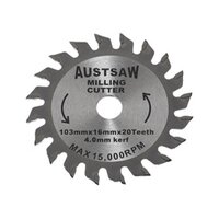 Austsaw 4mm Milling Cutter Blade