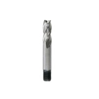 Bordo Short Threaded HSS Cobalt End Mill - Imperial