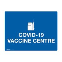 Brady COVID-19 Vaccine Centre Sign