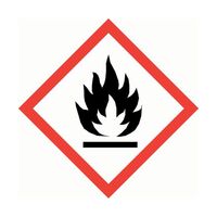 Brady GHS Pictogram Label - Chemical/Physical Risk & Health Risk