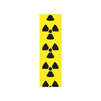 Brady Supplementary Marker - Radioactive Hazard Sign