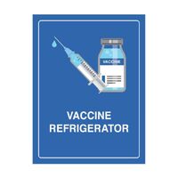 Brady Vaccine Refrigerator Sign