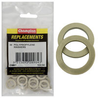 Champion Polypropylene Flat Washer - Imperial