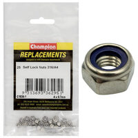 Champion Self Locking Hex Nut - 316/A4