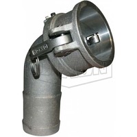 Dixon Aluminium Cam & Groove 68° Type C Coupler x Hose Shank