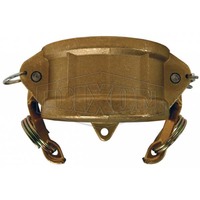 Dixon Brass Standard BSP Cam & Groove Type DC Dust Cap