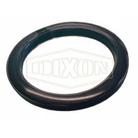 Dixon Cam & Groove Gasket PTFE Encapsulated FKM Translucent/Black