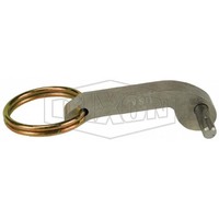 Dixon Cam & Groove Handle, Ring and Pin 316 Sintered Stainless Steel