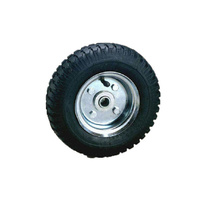 Pneumatic Wheel (Offset) - Steel Centre, Ball Bearing