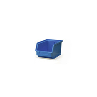Ezylok Plastic Bin Size 4 (230L x 150W x 125H) - Box of 10 - 4 Colour Options