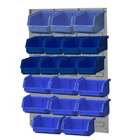 Ezylok LP2 Louvred Panel & Size 4, 5 & 6 Plastic Bin