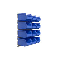Ezylok LP2 Louvred Panel & Size 4 Plastic Bin