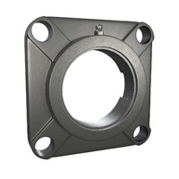 Light Four Bolt Flange Cast Iron Bearing Housing - F200