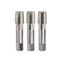 Goliath BSPT HSS Bright Pipe Tap Set