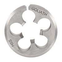 Goliath BSW HSS Left Hand Circular Split Button Die