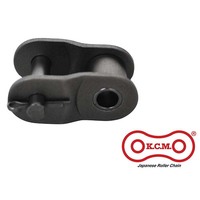 KCM ASA Roller Chain Cottered Offset/Half Link H-Type Simplex 
