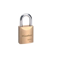 Master Lock 6800 Series Solid Brass Body Boron Shackle Padlock