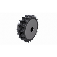 American (ASA) Pilot Bore Sprocket - Duplex Strand - Steel