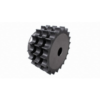 American (ASA) Pilot Bore Sprocket - Triplex Strand - Steel