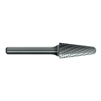 Sutton B207 Carbide Burr - Taper Shape Radius End - Double Cut