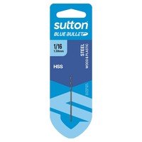 Sutton HSS Blue Bullet Jobber Drill Bit Imperial - D102