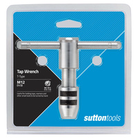 Sutton M901 T-Type Tap Wrench, Tool Steel - Suits M1.6 to M12