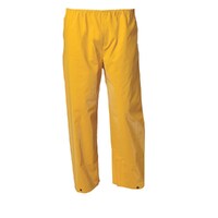 WS Workwear PVC Waterproof Rain Trousers Yellow