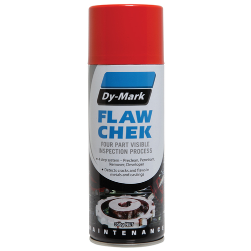 Dy-Mark Flawcheck Step 2 Penetrant Aerosol 350g - Crack Detection System