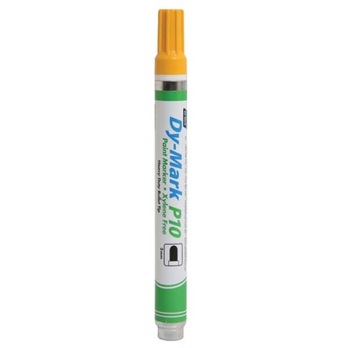 Dy-Mark P10 Paint Marker Medium Bullet Tip Yellow