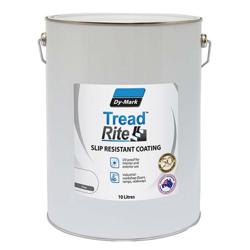 Dy-Mark TreadRite Brush On Slip Resistant Coating Clear 10L