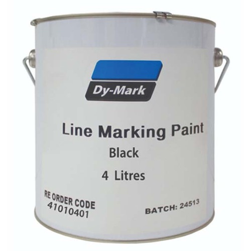 Dy-Mark Line Marking Paint Solvent-Based Black 4L