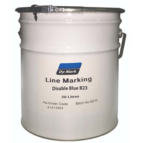 Dy-Mark Line Marking Paint Solvent-Based Disable Blue B23 20L