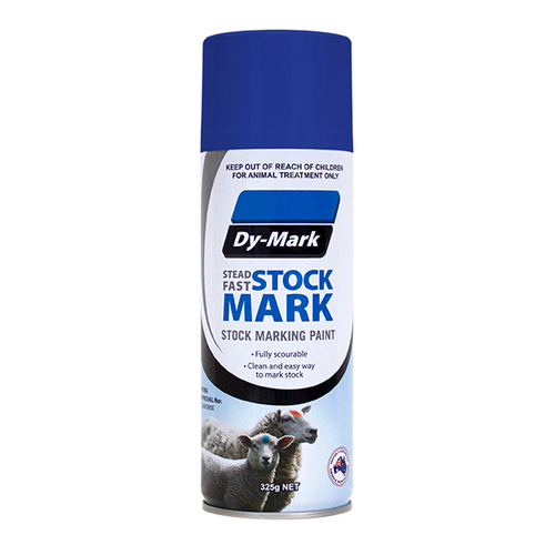 Dy-Mark Steadfast Stock Mark Blue 325g - Pack of 12