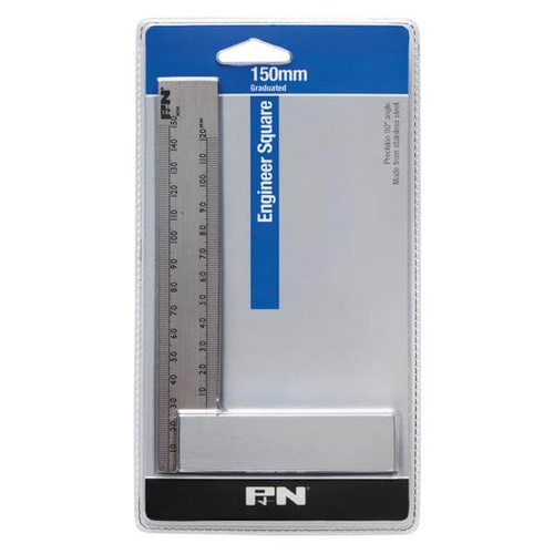 P&N 267SG1006 Workshop Engineers Square Precision Graduated 150 mm Stainless Steel