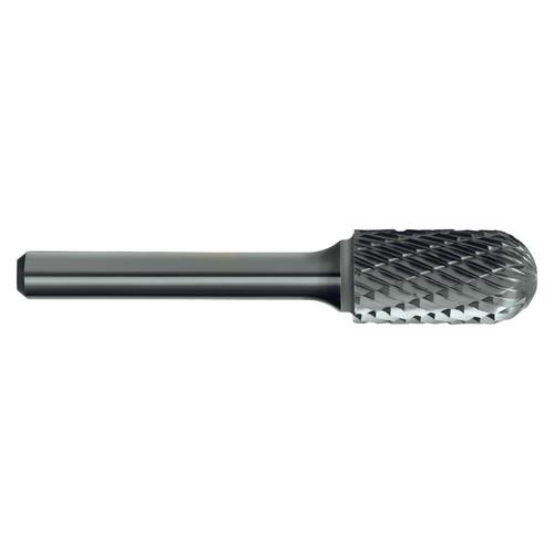 Sutton B201SC410 3/32 x 1/2 x 1/8 Shank Carbide Burr Cylindrical Radius End