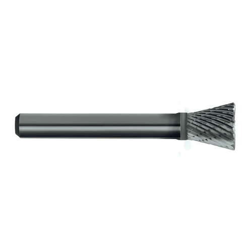 Sutton B209SN420 3.2 x 3.2 x 3.2 Shank Carbide Burr Inverted Cone Shape