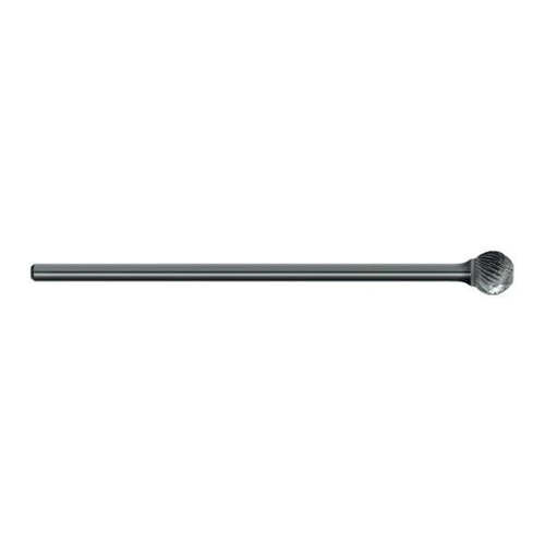 Sutton B212SD5L6 1/2 x 1/2 x 1/4 Shank Carbide Burr Ball Shape Long