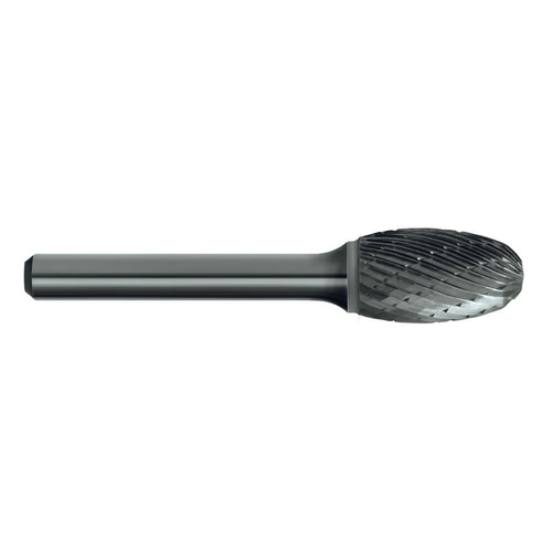 Sutton B303SE100 6.4 x 9.5 x 6mm Shank Carbide Burr Oval Shape