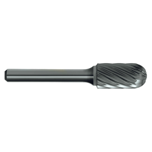 Sutton B316SC3AC 9.6 x 19 x 6mm Shank Carbide Burr Cylindrical Radius End